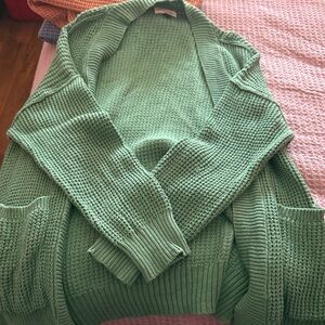 Universal Thread Green Women's Cardigan